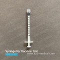 1CC Syringe Without Needle for Vaccine